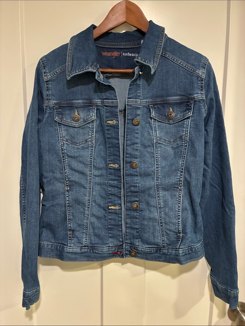 Wrangler Classic Blue Denim Trucker Jacket